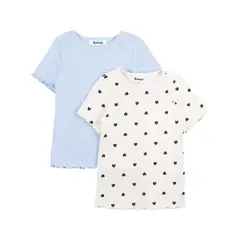 REDWOOD - Pack X2 Polo Rib Niña Redwood