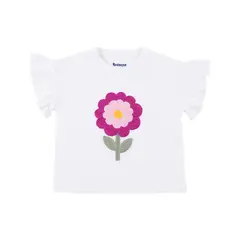 REDWOOD - Polo Manga Corta Macrame Niña Redwood