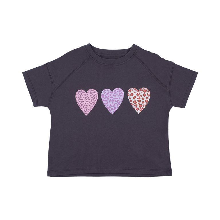 Polo Manga Corta Parche Niña Redwood