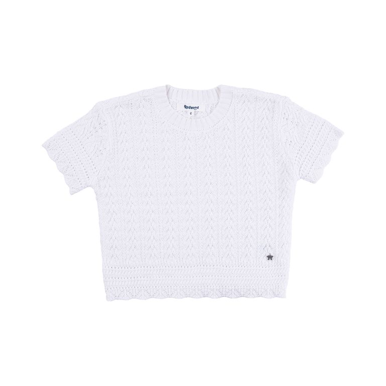 Polo Manga Corta Tejijdo Niña Redwood