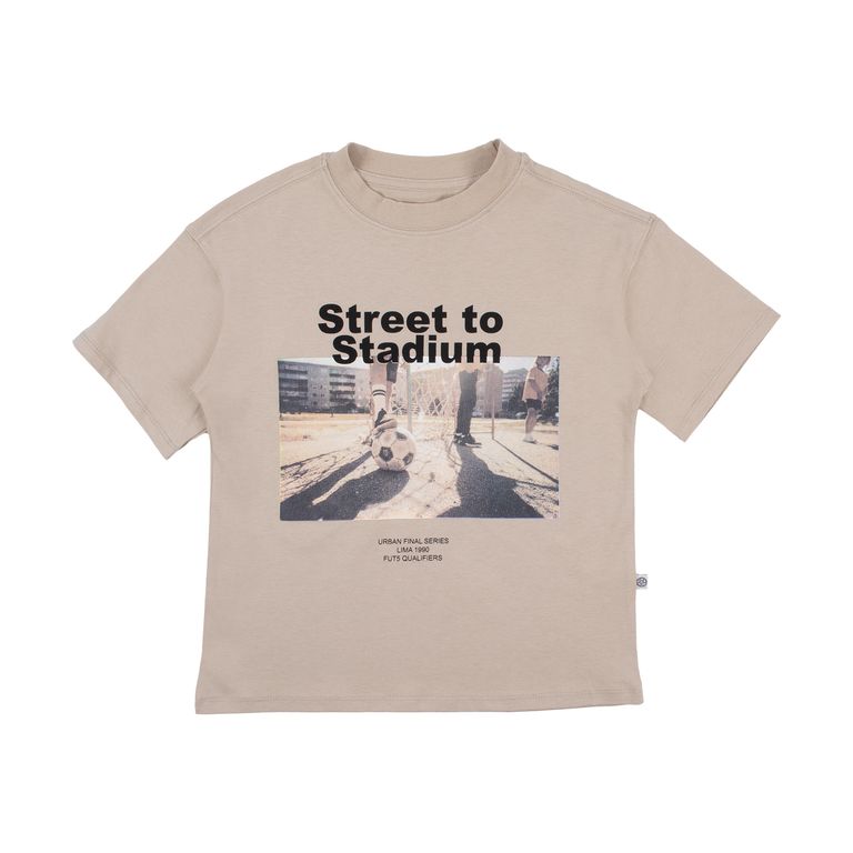 Polo Manga Corta Futbol Niño Redwood