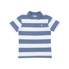 REDWOOD - Polo Manga Corta Pique Rayas Niño Redwood