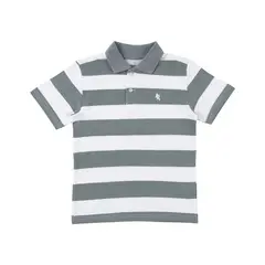 REDWOOD - Polo Manga Corta Pique Rayas Niño Redwood