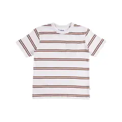 REDWOOD - Polo Manga Corta Rayas Natural Niño Redwood