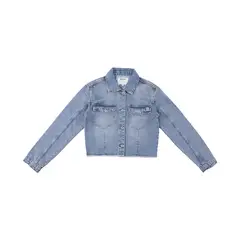 REDWOOD - Casaca Denim Shine Teen Niña Redwood