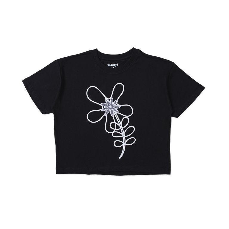 Polo Manga Corta Bordado Teen Niña Redwood