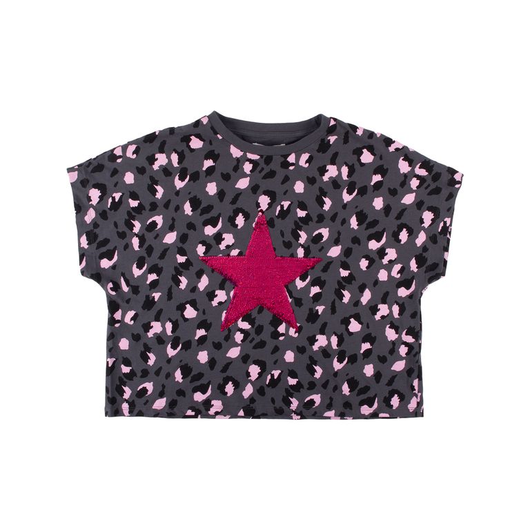 Polo Manga Corta Lentejuelas Teen Niña Redwood