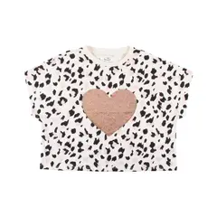 REDWOOD - Polo Manga Corta Lentejuelas Teen Niña Redwood