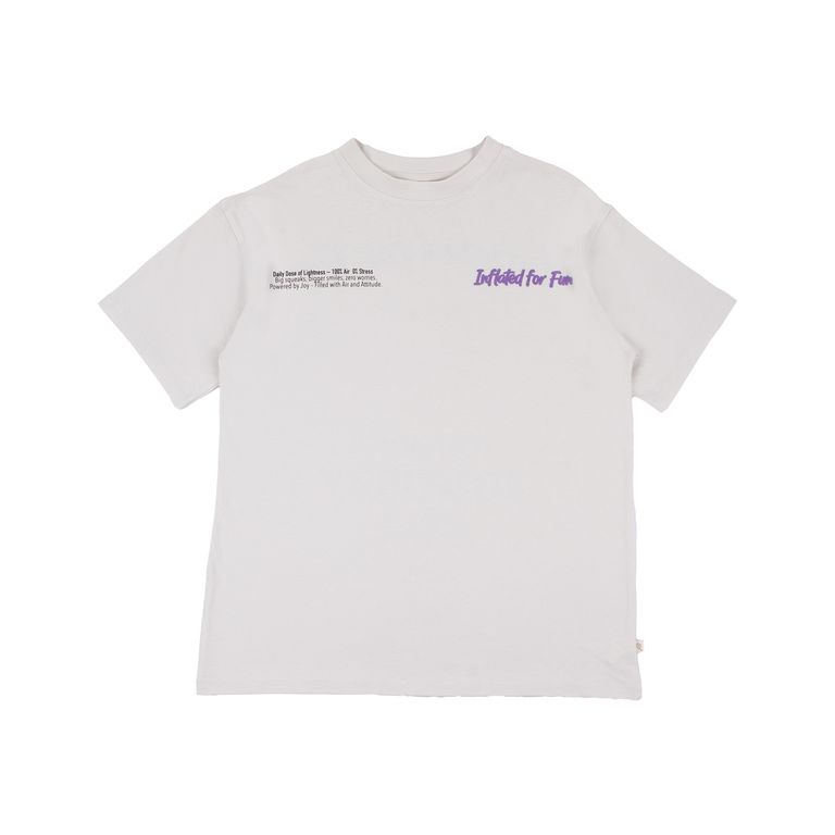 Polo Manga Corta Back Print Teen Niño Redwood