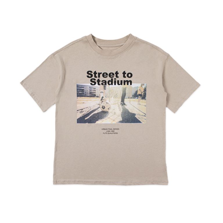 Polo Manga Corta Futbol Teen Niño Redwood