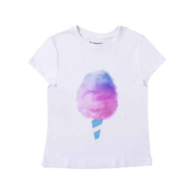 Polo Manga Corta Estampado Niña Redwood