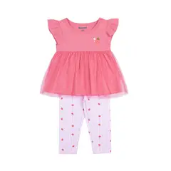 REDWOOD - Conjunto 2 Piezas Vestido Tul Bebé Niña Redwood