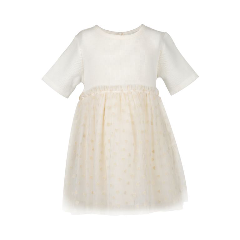 Vestido Tul Manga Corta Bebé Niña Redwood