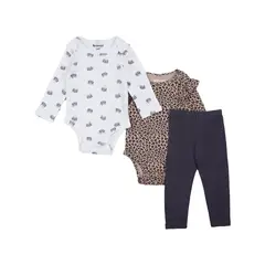 REDWOOD - Conjunto 3 Piezas Bebé Niña Redwood