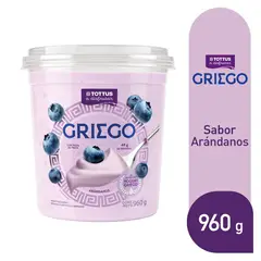 TOTTUS - Yogurt Griego Tottus Arándanos Botella 960 g