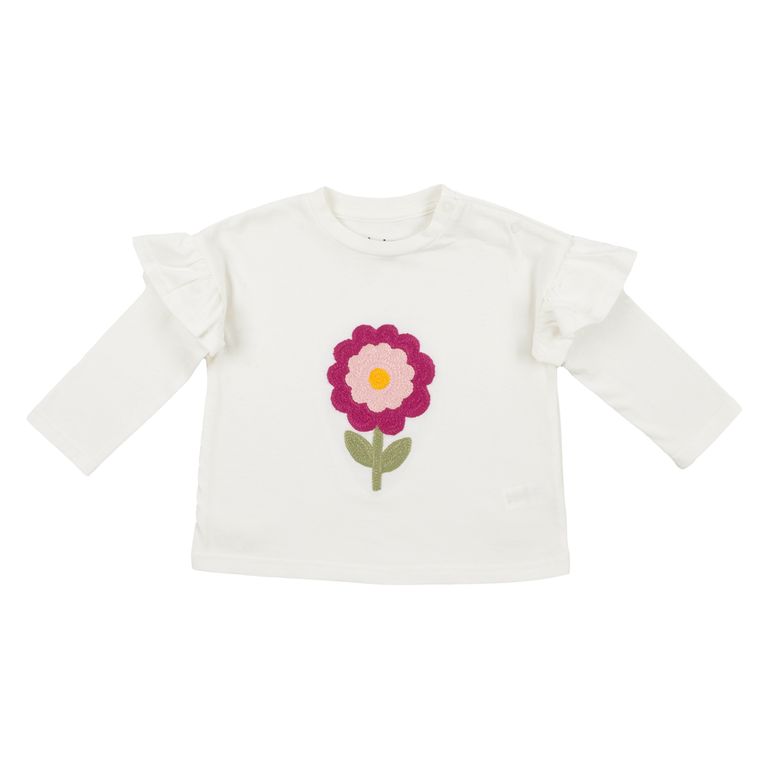 Polo Manga Larga Bebé Niña Redwood