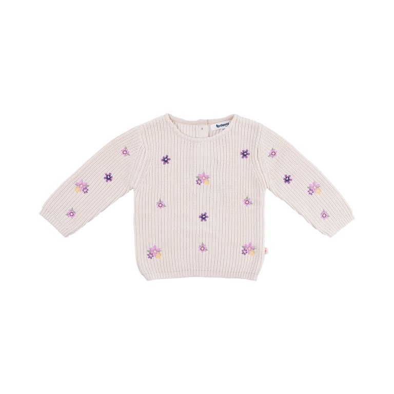 Chompa Bordada Garden Bebé Niña