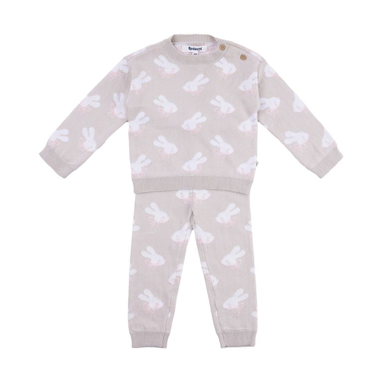 Conjunto Tejido Bebé Niña Redwood