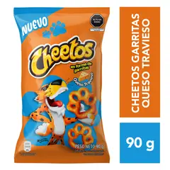 CHEETOS - Snack Cheetos Garrita Queso Atrevido Bolsa 90 g