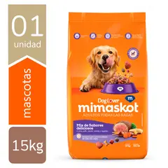 MIMASKOT - Alimento Seco Perros Adultos Mimaskot Mix de Sabores Bolsa 15 Kg