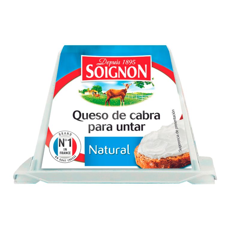 Queso de Cabra Untable Soignon Pirámide Envase 150 g