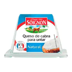 SOIGNON - Queso de Cabra Untable Soignon Pirámide Envase 150 g