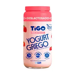TIGO - Yogurt Griego Tigo Fresa Pote 850 g