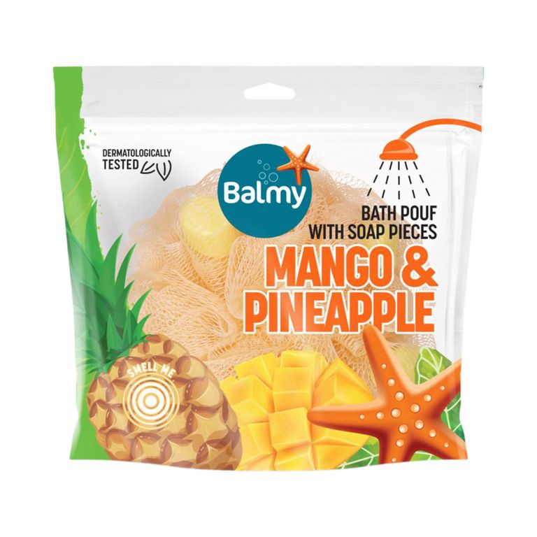 Esponja de Baño + Jabón Mango Piña Balmy