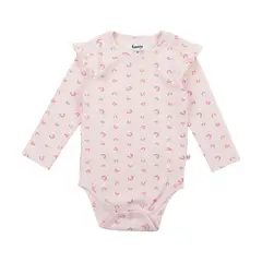 REDWOOD - Body Manga Larga Rib Bebé Niña Redwood