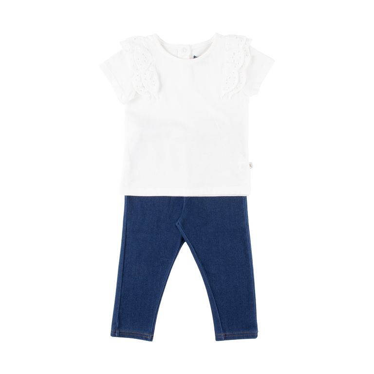 Conjunto 2 Piezas Legging Bebé Niña Redwood