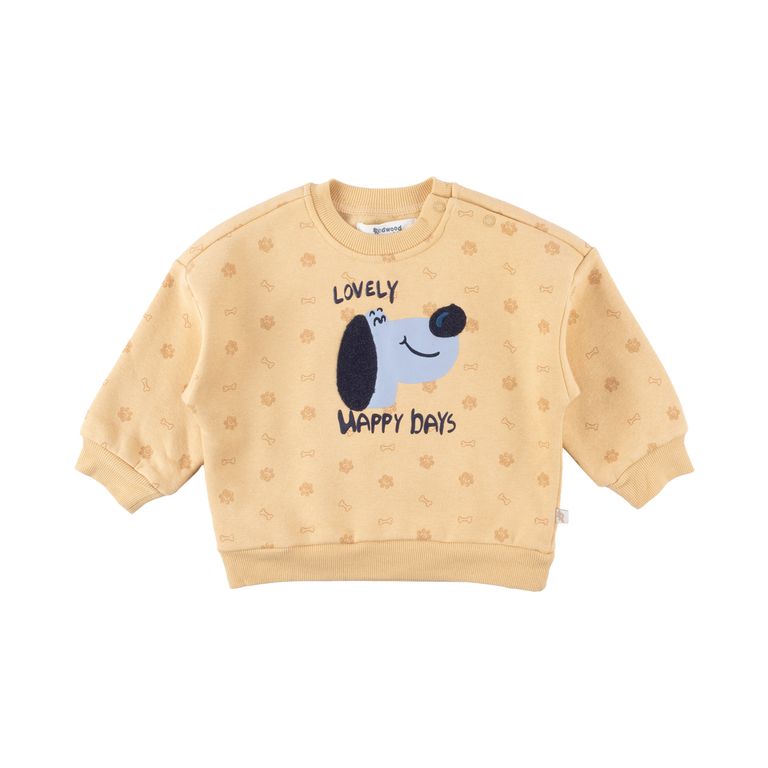 Poleron Capucha Bordado Bebé Niño Redwood