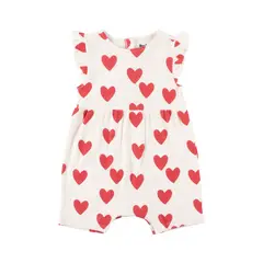 REDWOOD - Enterizo Corazones San Valentin Bebé Niña Redwood