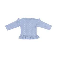 REDWOOD - Polo Manga Larga Rib Vuelos Bebé Niña Redwood