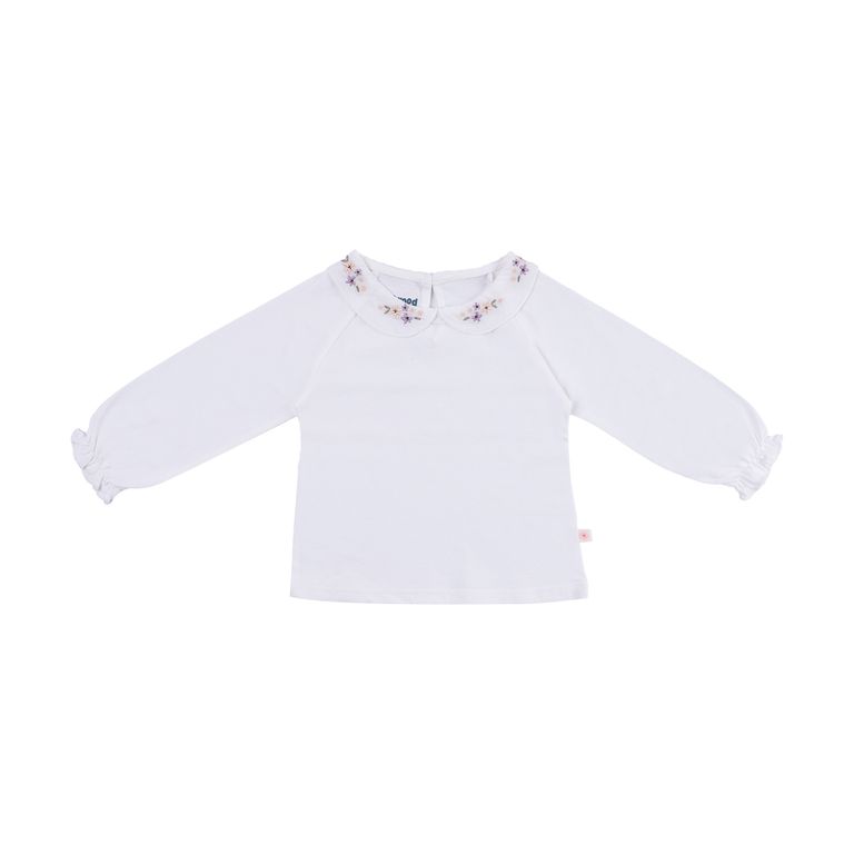 Polo Manga Larga Cuello Garden Bebé Niña Redwood