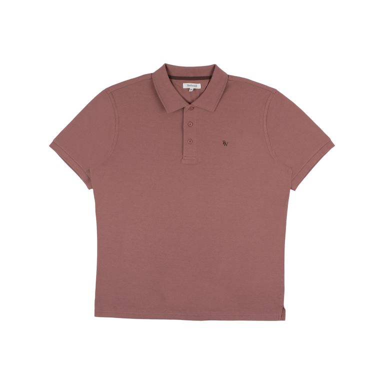 Polo Pique Eco Hombre Redwood