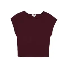 REDWOOD - Polo Rib Mujer Redwood