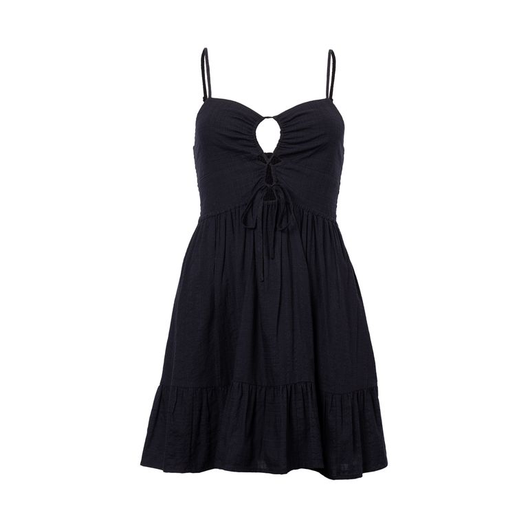 Vestido Corto Textura Mujer Redwood