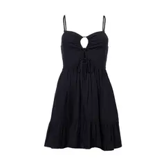REDWOOD - Vestido Corto Textura Mujer Redwood