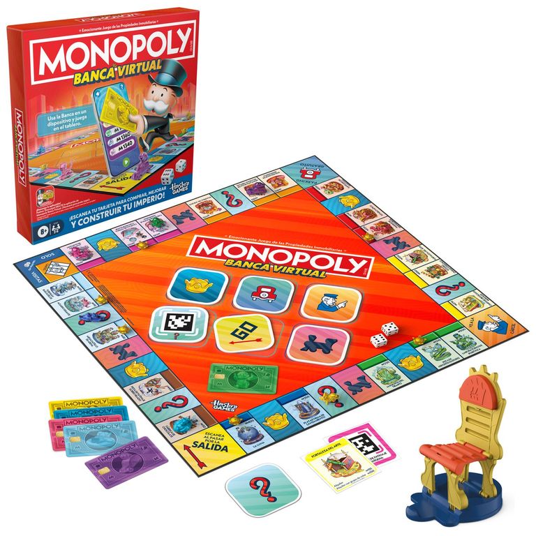 Juego de Mesa Monopoly Banca Virtual
