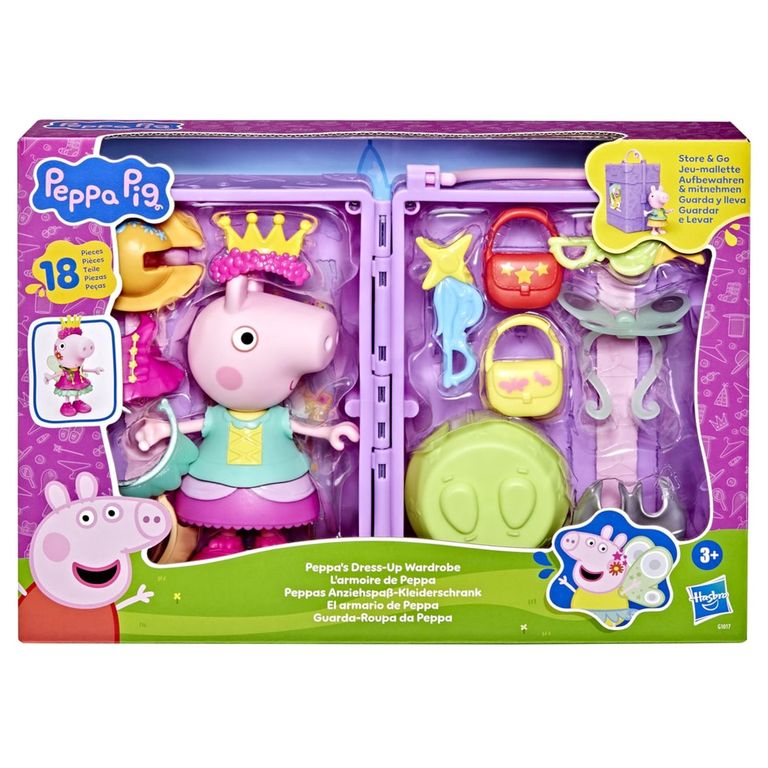 Muñeca Peppa Pig El Armario de Peppa