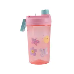 CASA JOVEN - Tomatodo Infantil Doble Fun Mariposas 500 mL