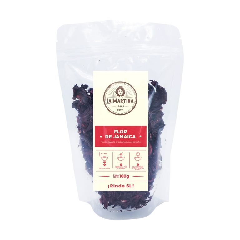 Flor de Jamaica La Martina Doypack 100 g