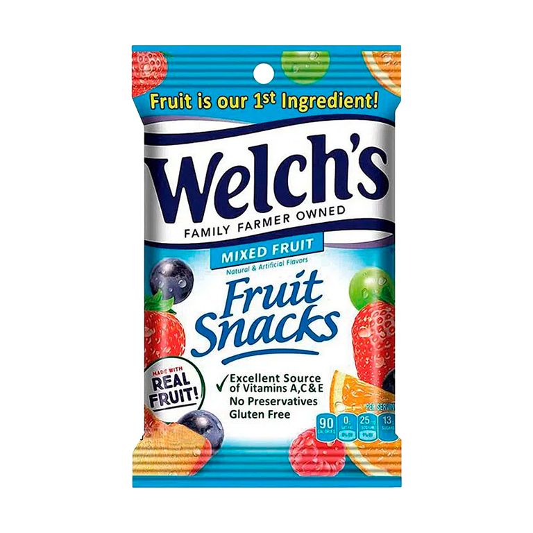 Gomitas Welchs Fruit Snack Mixed Bolsa 64 g