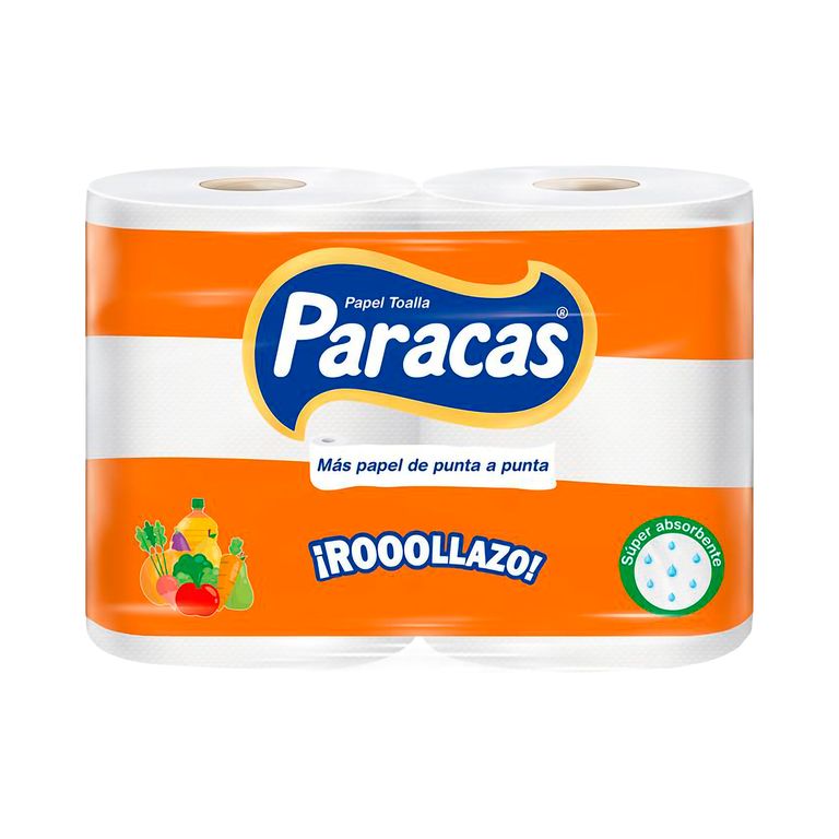 Papel Toalla Paracas Rollazo Empaque 2 Und