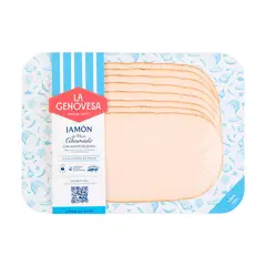 LA GENOVESA - Jamón de Pavo Ahumado La Genovesa con Aceite de Oliva Empaque 150 g