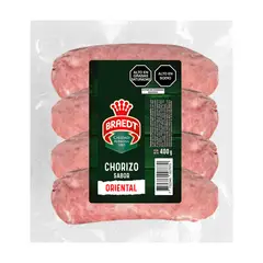 BRAEDT - Chorizo Braedt Oriental Empaque 400 g