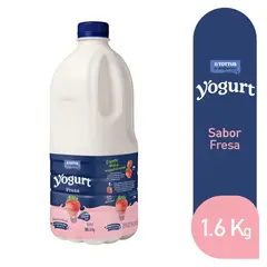 TOTTUS - Yogurt Tottus Fresa Botella 1.6 Kg