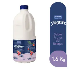 TOTTUS - Yogurt Tottus Frutos del Bosque Botella 1.6 Kg
