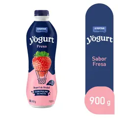 TOTTUS - Yogurt Bebible Fresa Tottus Empaque 900 g