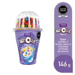 TOTTUS - Yogurt Mix Gloria Vainilla con Chocolates de Colores Pack 14 unidades